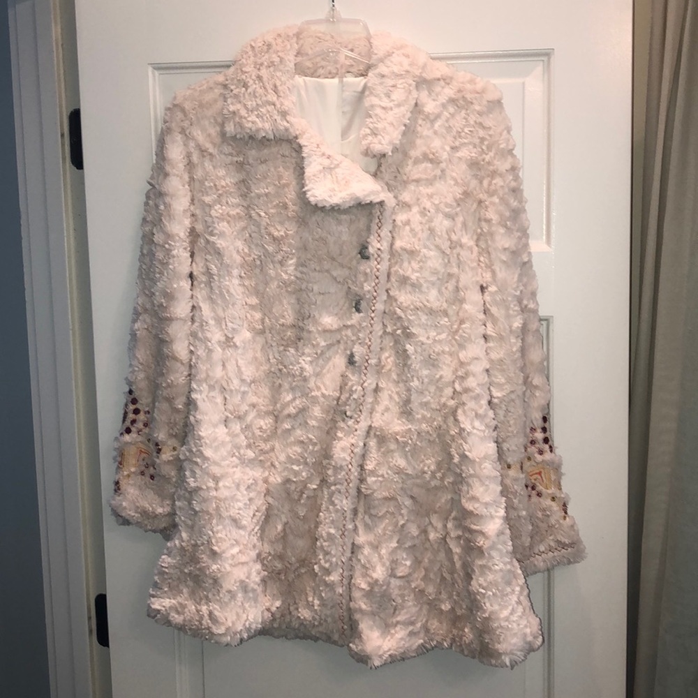 Free People Fur Coat